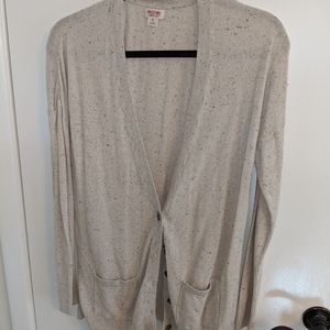 Mossimo Boyfriend Cardigan, oatmeal
